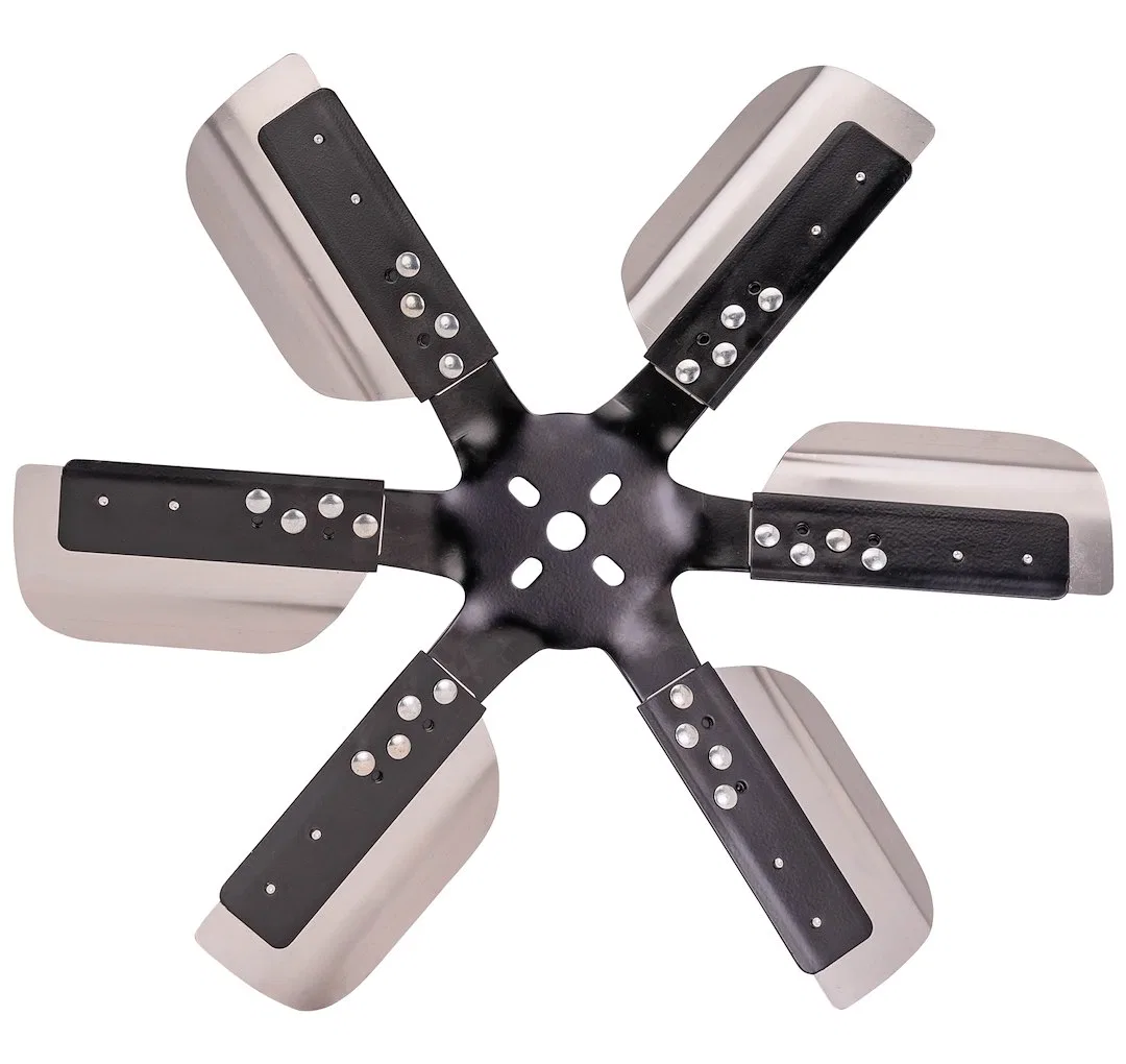 17019 – DERALE Cooling Fan, Flex Fan 19-1/4 Inch Diameter x 2-7/16 Inch Depth 6 Blade Standard Rotation Stainless Ste...